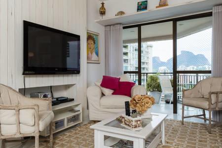 Delicioso Com Linda Vista Apartamento Río de Janeiro